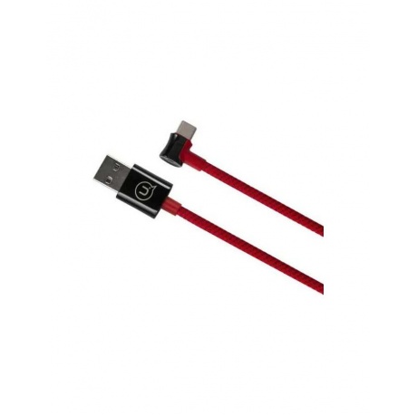 Дата-Кабель USAMS-U13 USB - Type-C, Smart Power-off, красный (SJ341USB02) - фото 1