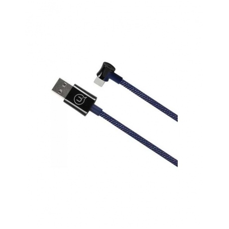 Дата-Кабель USAMS-U13 USB - Type-C, Smart Power-off, синий (SJ341USB03) - фото 1