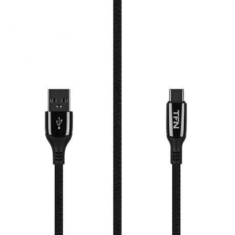 Кабель TFN TypeC blaze 12m black 280₽