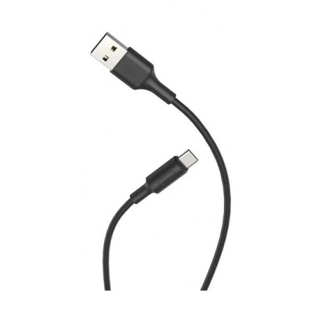 Дата-кабель Hoco RA1, USB - Type-C, 3A, черный - фото 2