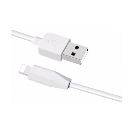 Дата-кабель Hoco RA2, USB - 8 - pin, 2.4A, белый - фото 1
