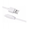 Дата-кабель Hoco RA2, USB - 8 - pin, 2.4A, белый