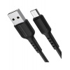 Дата-кабель More choice USB 2.0A для micro USB K26m TPE 1м (Blac...