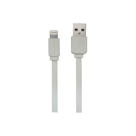 Дата-кабель More choice USB 2.1A для Lightning 8-pin K21i ПВХ 1м (White) - фото 1