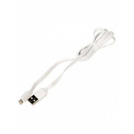 Дата-кабель More choice USB 2.1A для Lightning 8-pin K21i ПВХ 1м (White) - фото 4