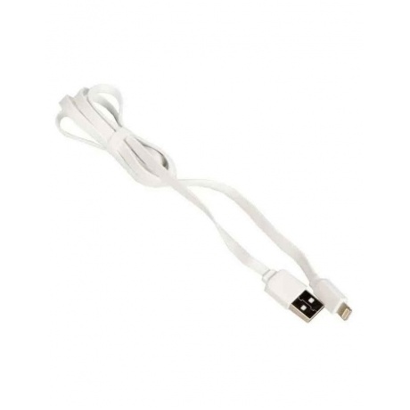Дата-кабель More choice USB 2.1A для Lightning 8-pin K21i ПВХ 1м (White) - фото 5