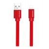 Дата-кабель More choice USB 2.1A для Lightning 8-pin плоский K20...