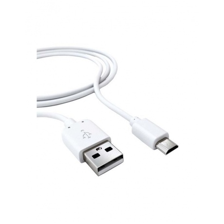 Дата-кабель Red Line USB - micro USB, белый УТ000008647 - фото 1