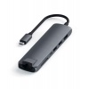 USB-C адаптер Satechi Type-C Slim Multiport with Ethernet Adapte...