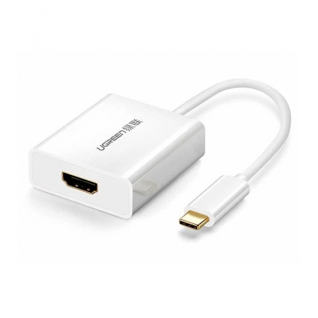 Адаптер UGREEN 40273 USB-C to HDMI Adapter белый - фото 1