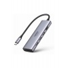 Адаптер UGREEN CM511 (60383) USB-C Multifunction Adapter серый к...