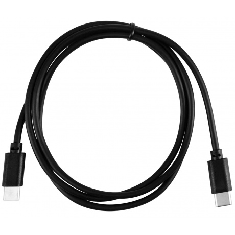 Кабель Buro PD15W USB Type-C (m)-USB Type-C (m) 1м черный - фото 1