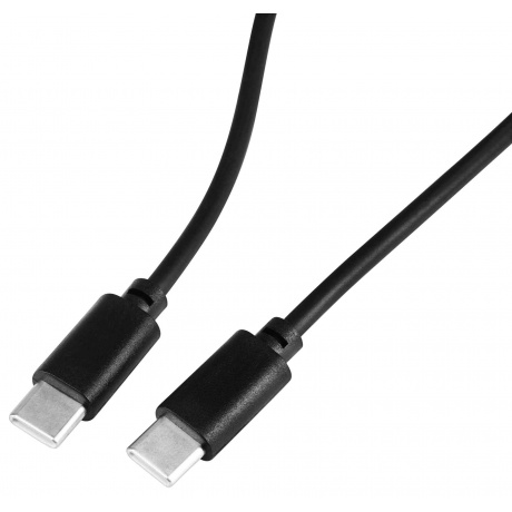 Кабель Buro PD15W USB Type-C (m)-USB Type-C (m) 1м черный - фото 2