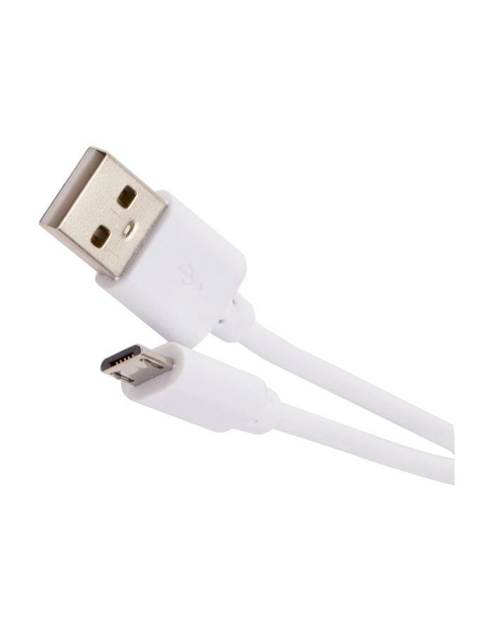 Дата-кабель MB mObility USB - micro USB, оплетка PVC, белый кабель mobility usb micro usb красный