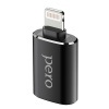 Адаптер PERO AD02 OTG LIGHTNING TO USB 3.0, черный