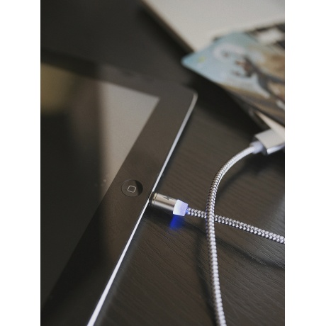 Дата-кабель More choice K61Sm Silver Smart USB 3.0A - фото 5