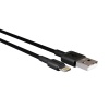Дата-кабель More choice K14i TPE 2.0A Lightning 8-pin Black USB ...