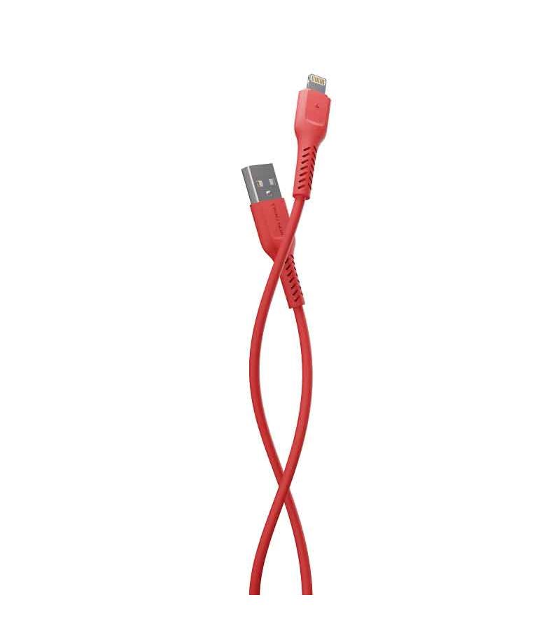 Дата-кабель More choice K16i Red USB 2.0A для Lightning 8-pin TPE 1м дата кабель more choice k16i white usb 2 0a apple 8 pin tpe 1м