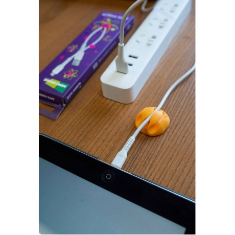 Дата-кабель More choice K16i White USB 2.0A Apple 8-pin TPE 1м - фото 4