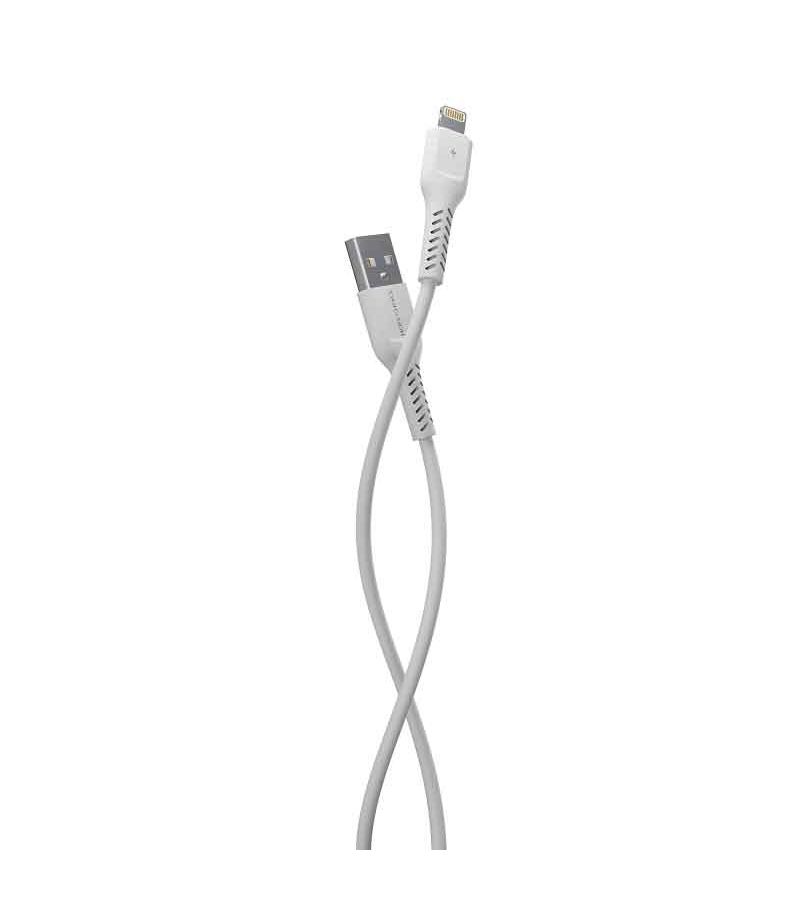 Дата-кабель More choice K16i White USB 2.0A Apple 8-pin TPE 1м цена и фото