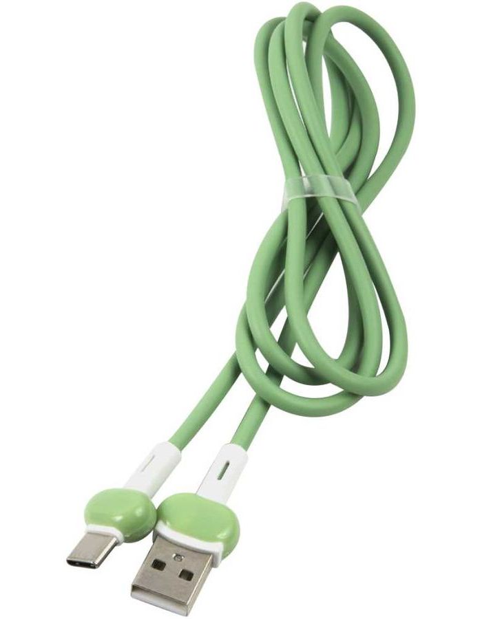 цена Дата-Кабель Red Line Candy USB - Type-C, зеленый