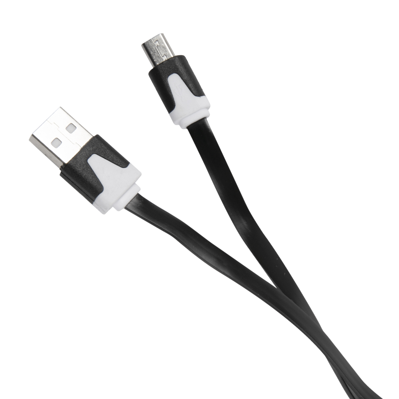 цена Дата-кабель плоский Red Line USB - micro USB (lite), оранжевый (УТ000010323)