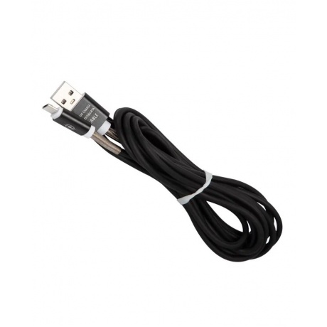 Дата-кабель Red Line USB - micro USB, 3м, черный (УТ000033336) - фото 2