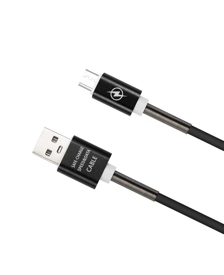 Дата-кабель Red Line USB - micro USB, 3м, черный (УТ000033336)
