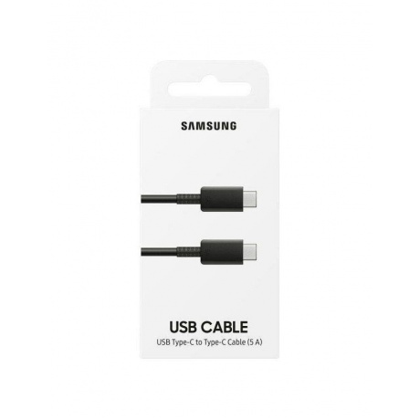 Дата-кабель Samsung EP-DN975BBEGWW USB Type-C - USB Type-C, max. 100W, чёрный - фото 4