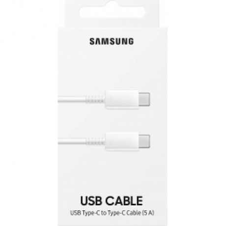 Дата-кабель Samsung EP-DN975BWEGWW USB Type-C - USB Type-C, max. 100W, белый - фото 4