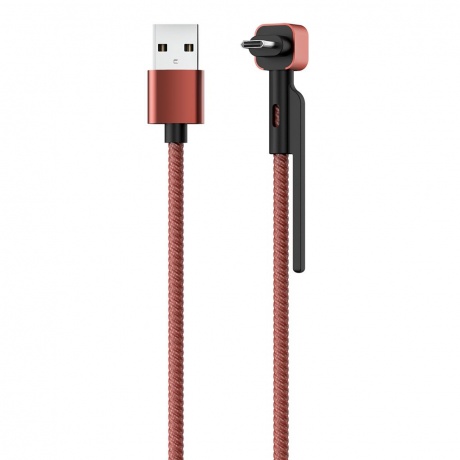Кабель OLMIO STAND, USB 2.0 - microUSB, 1.2м, 2.1A - фото 1