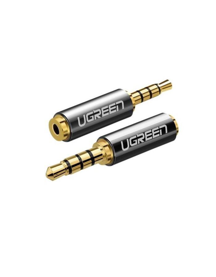 Адаптер UGREEN (20502) 3.5mm Male to 2.5mm Female Adapter адаптер ugreen us230 30771 gigabit 10 100 1000mbps pci express network adapter black