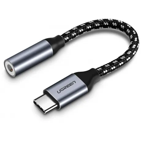 Адаптер UGREEN AV142 (30632) Type C Male To 3.5mm Audio Adapter ...