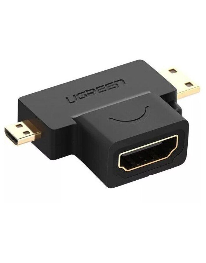 Адаптер UGREEN HD129 (20144) Black кабель адаптер ugreen 20134 black