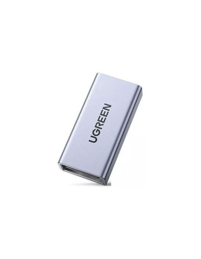 цена Адаптер UGREEN US381 (20119) USB3.0 A/F to A/F Adapter Aluminum Case Silver