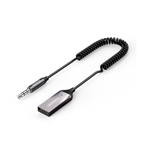 Адаптер автомобильный UGREEN CM309 (70601) Black aux usb audio wire adapter for peugeot 307 407 308 408 508 3008 rd43 rd45