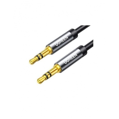 

Кабель UGREEN AV119 (10735) 3.5mm Male to 3.5mm Male Cable. 2м. черный
