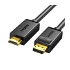 Кабель UGREEN DP101 (10203) DP Male to HDMI Male Cable. 3м. черн...