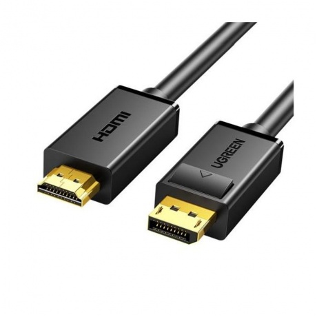 Кабель UGREEN DP101 10204 DP Male to HDMI Male Cable 5м черный 2790₽