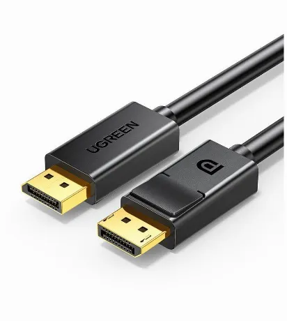 Кабель UGREEN DP102 (10213) DP Male to Male Cable. 5 м. черный