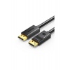 Кабель UGREEN DP102 (10244) DP Male to Male Cable. 1м. черный