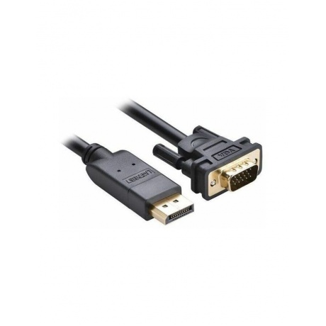Кабель UGREEN DP105 (10247) DP Male to VGA Male Cable. 1,5 м. черный - фото 9
