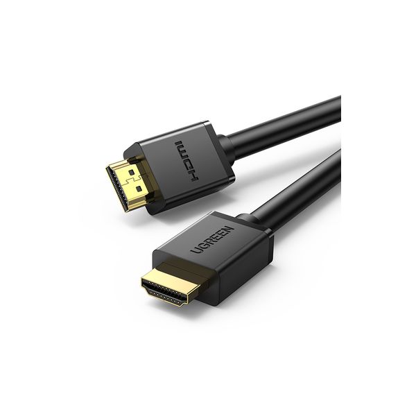 Кабель UGREEN HD104 (10106) HDMI Male To Male Cable. 1м. черный кабель ugreen hd131 50107 hdmi 2 0 male to male carbon fiber zinc alloy cable 1 5 м серый