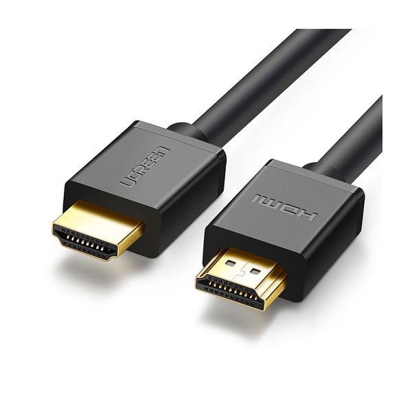 Кабель UGREEN HD104 (10108) HDMI Male To Male Cable. 3м. черный micro hdmi to hdmi cable 8k 60hz male to male high speed adapter cable for gopro hero hdtv ps3 xbox pc camera micro hdmi cable