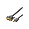 Кабель UGREEN HD106 (10136) HDMI Male To DVI(24+1) Round Cable. ...