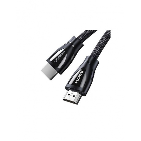 

Кабель UGREEN HD140 (80405) HDMI 2.1 Male To Male Cable 8K Braided Cable. 5м. черный