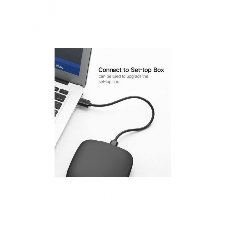 Кабель UGREEN US102 (10309) USB 2.0 A Male to A Male Cable. 1 м. черный - фото 3