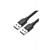 Кабель UGREEN US102 (10309) USB 2.0 A Male to A Male Cable. 1 м....