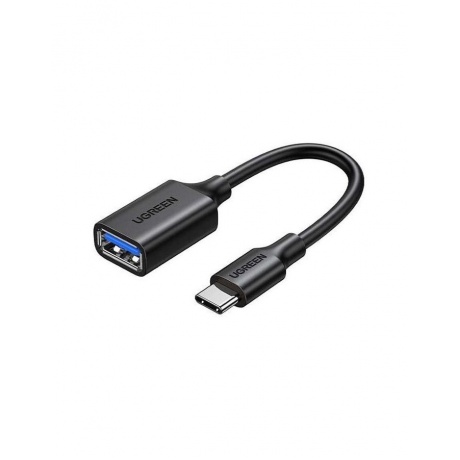 Кабель UGREEN US154 (30701) USB-C Male to USB 3.0 A Female OTG Cable Black - фото 3