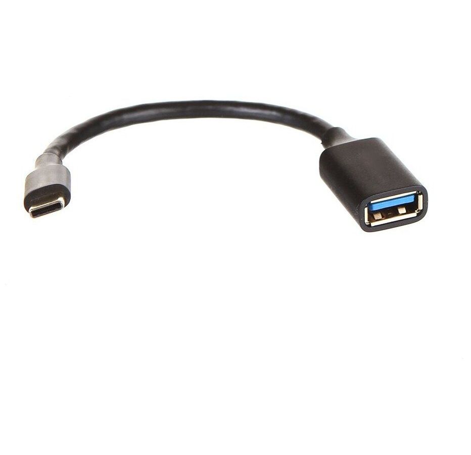 Кабель UGREEN US154 (30701) USB-C Male to USB 3.0 A Female OTG Cable Black кабель ugreen us154 30702 usb c male to usb 3 0 a female otg cable белый